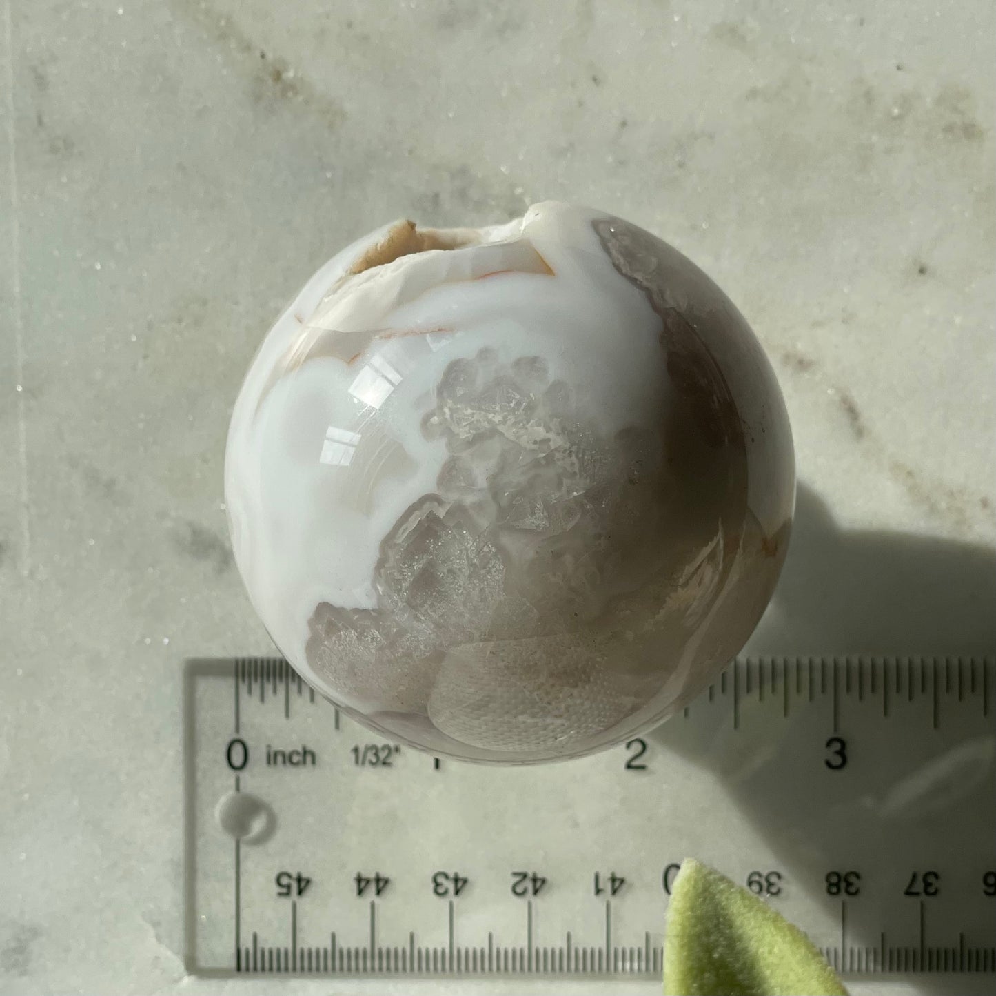 Flower Agate Sphere|Growth & Potential
