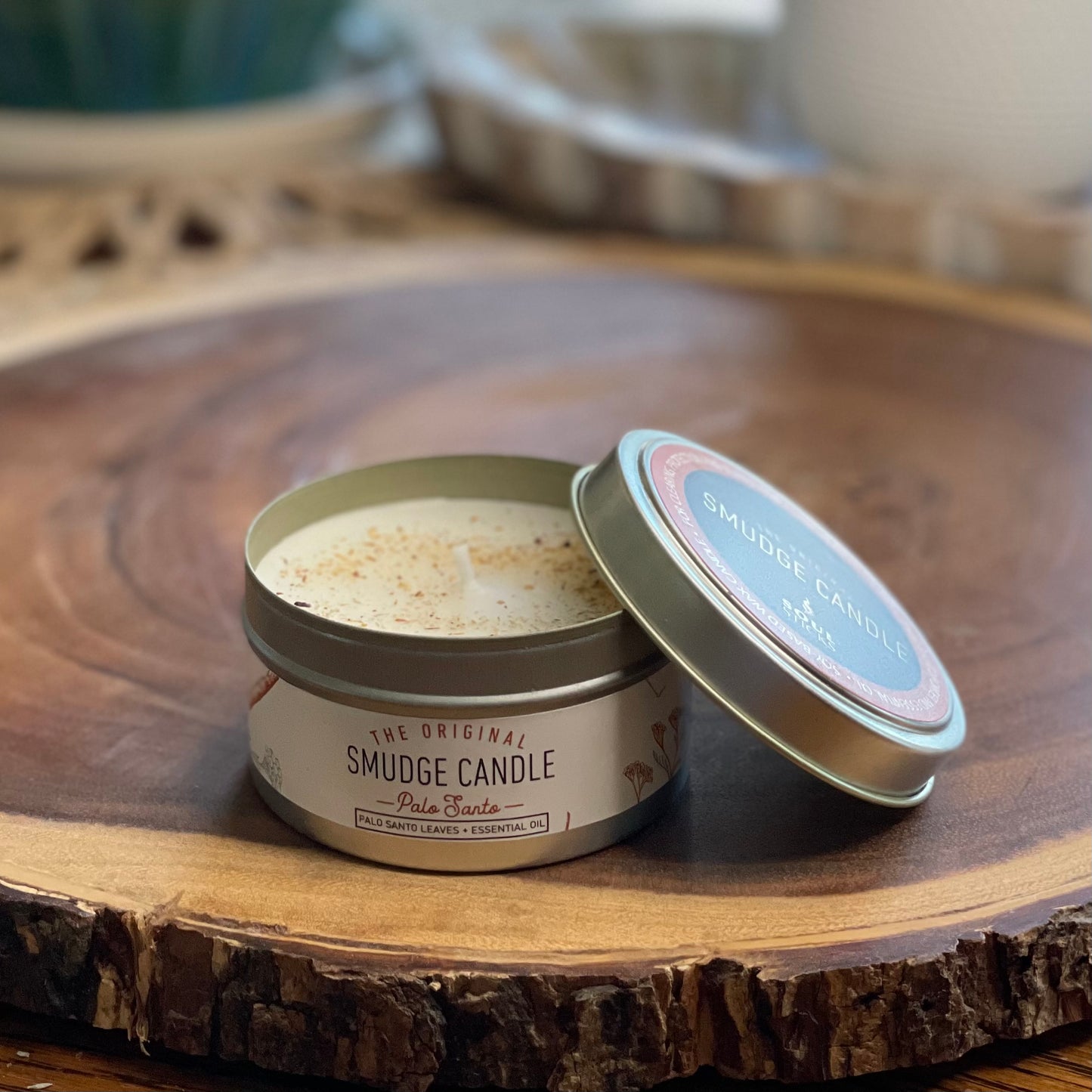 Soul Sticks The Original Smudge Tin Jar Candle| For Smudging and Cleansing